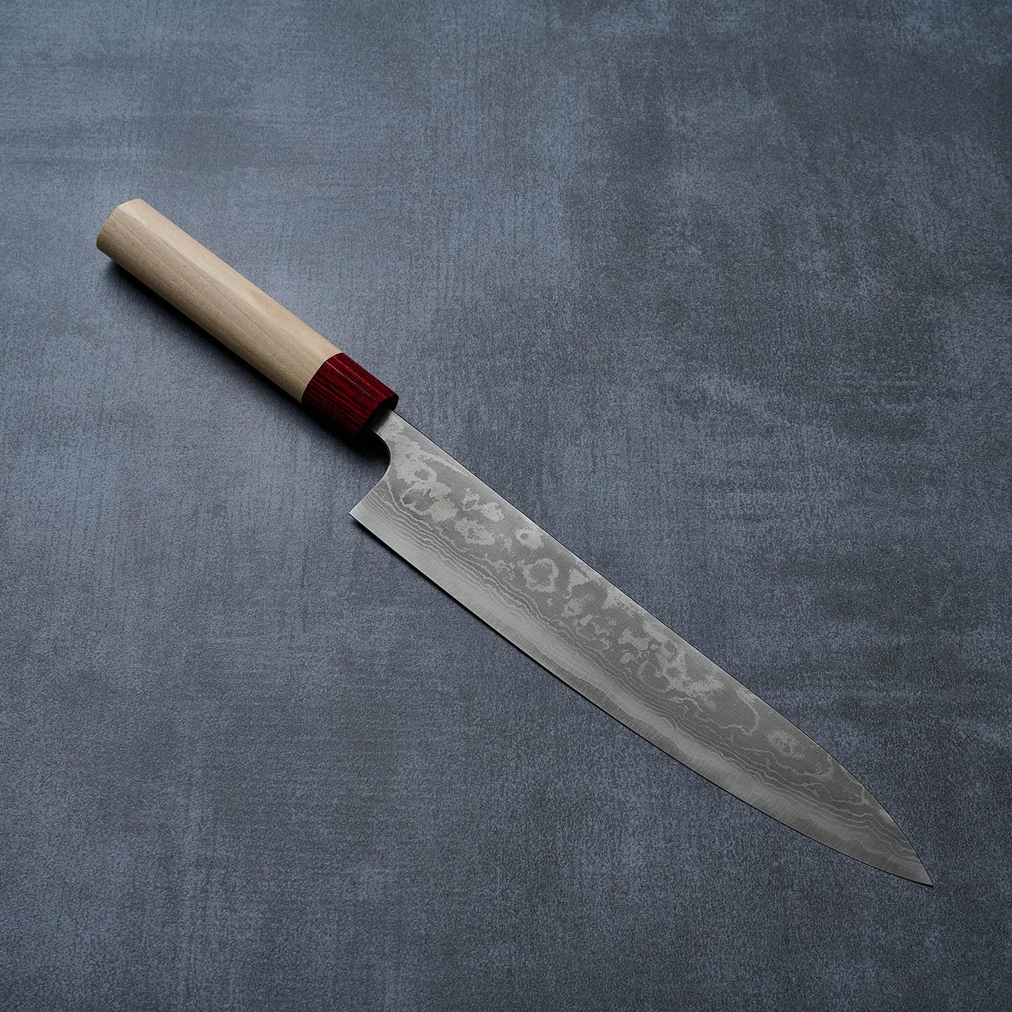 Nao Yamamoto Sujihiki Knives (Carving Knife) 240mm, VG10 steel-damascus clad