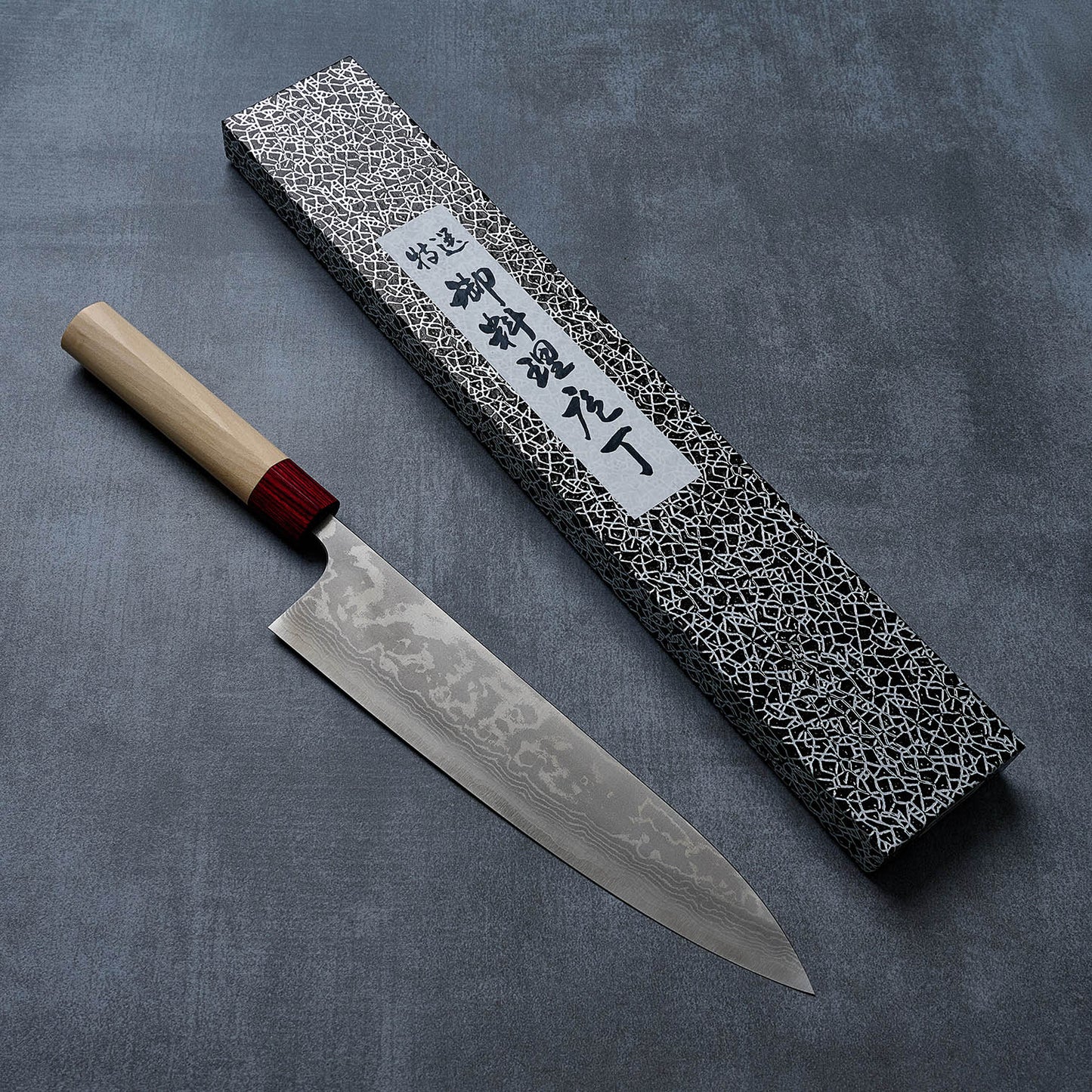 Nao Yamamoto Gyuto (Chefs Knife) 240mm, VG10 steel-damascus clad