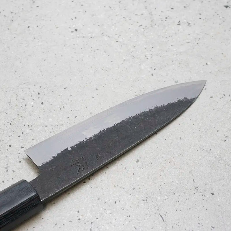 Mutsumi Hinoura Petty (Utility Knife) Super Blue Steel, 135mm