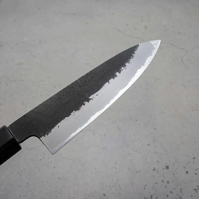 Mutsumi Hinoura Petty (Utility Knife) Super Blue Steel, 135mm