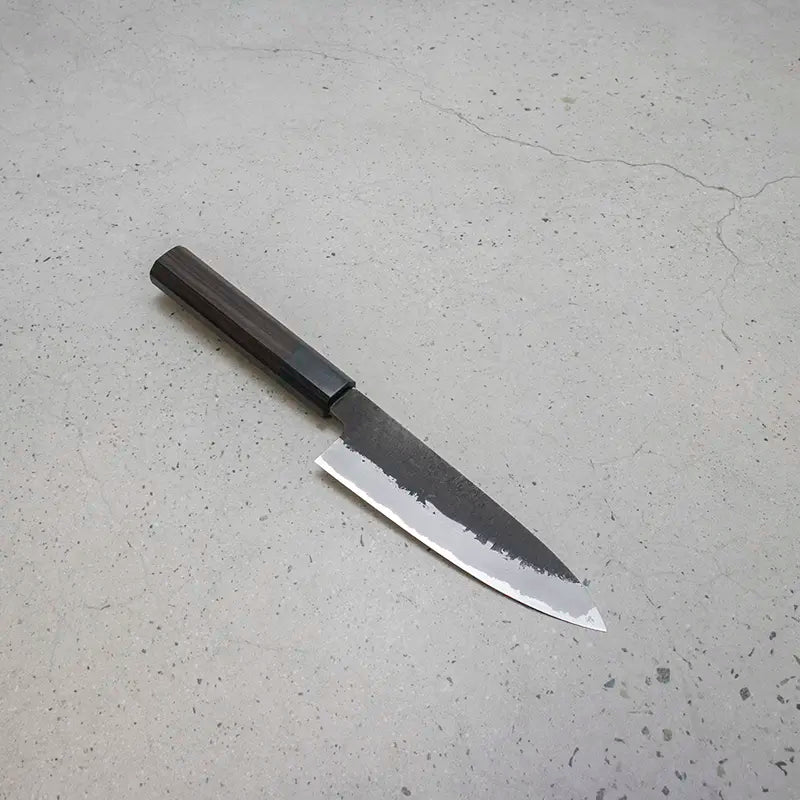 Mutsumi Hinoura Petty (Utility Knife) Super Blue Steel, 135mm