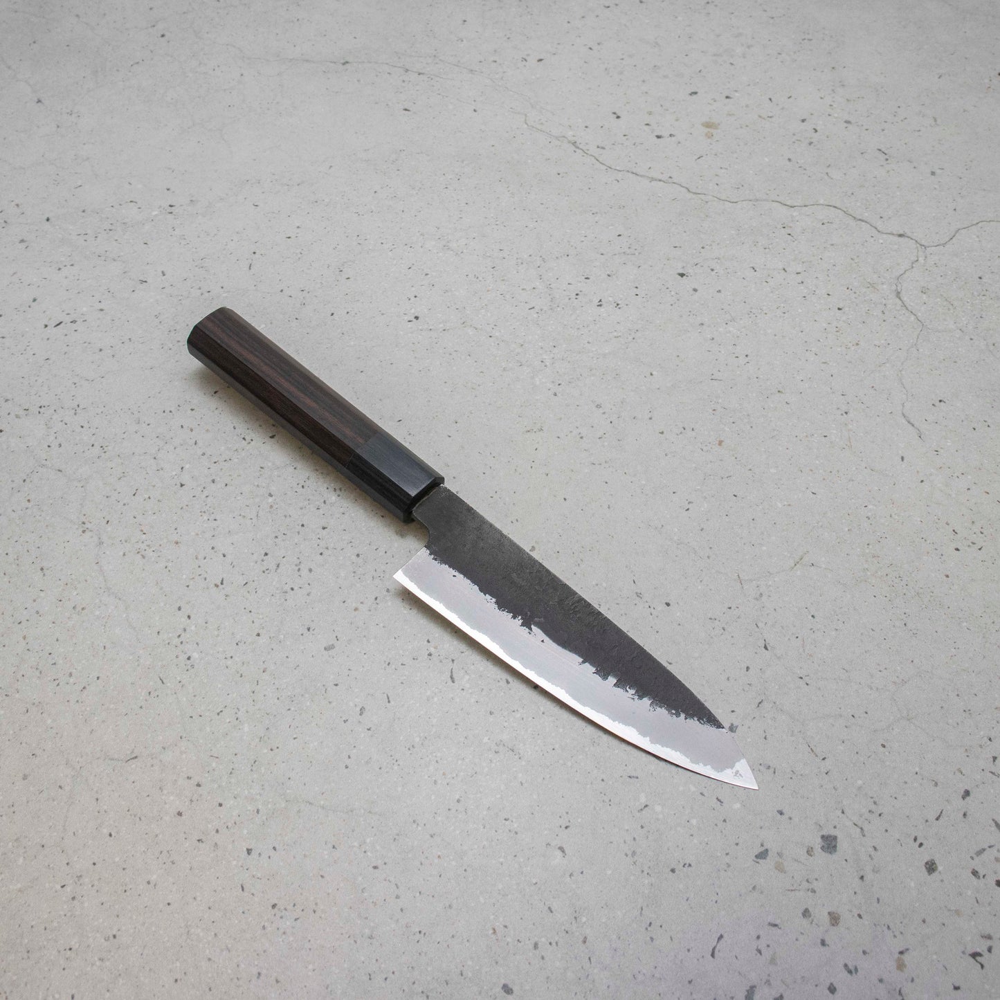 Mutsumi Hinoura Petty (Utility Knife) Super Blue Steel, 135mm