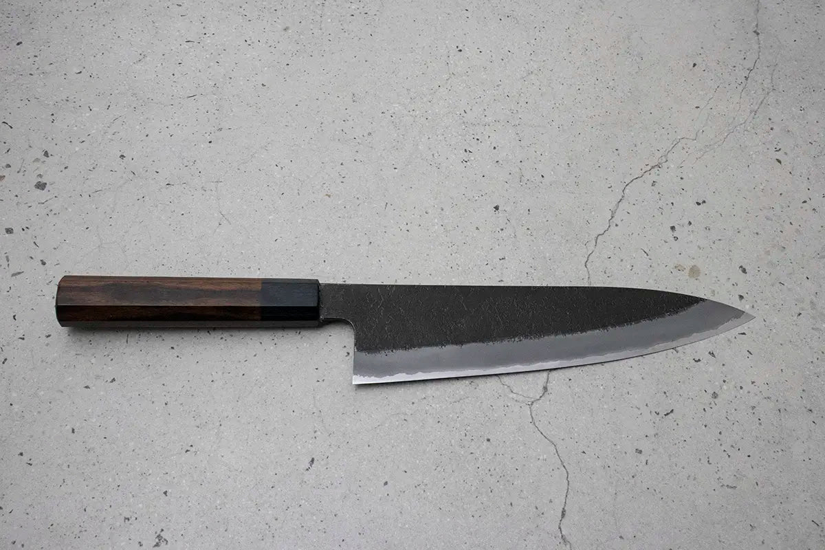 Mutsumi Hinoura Gyuto (Chefs Knife) Super Blue Steel, 210mm