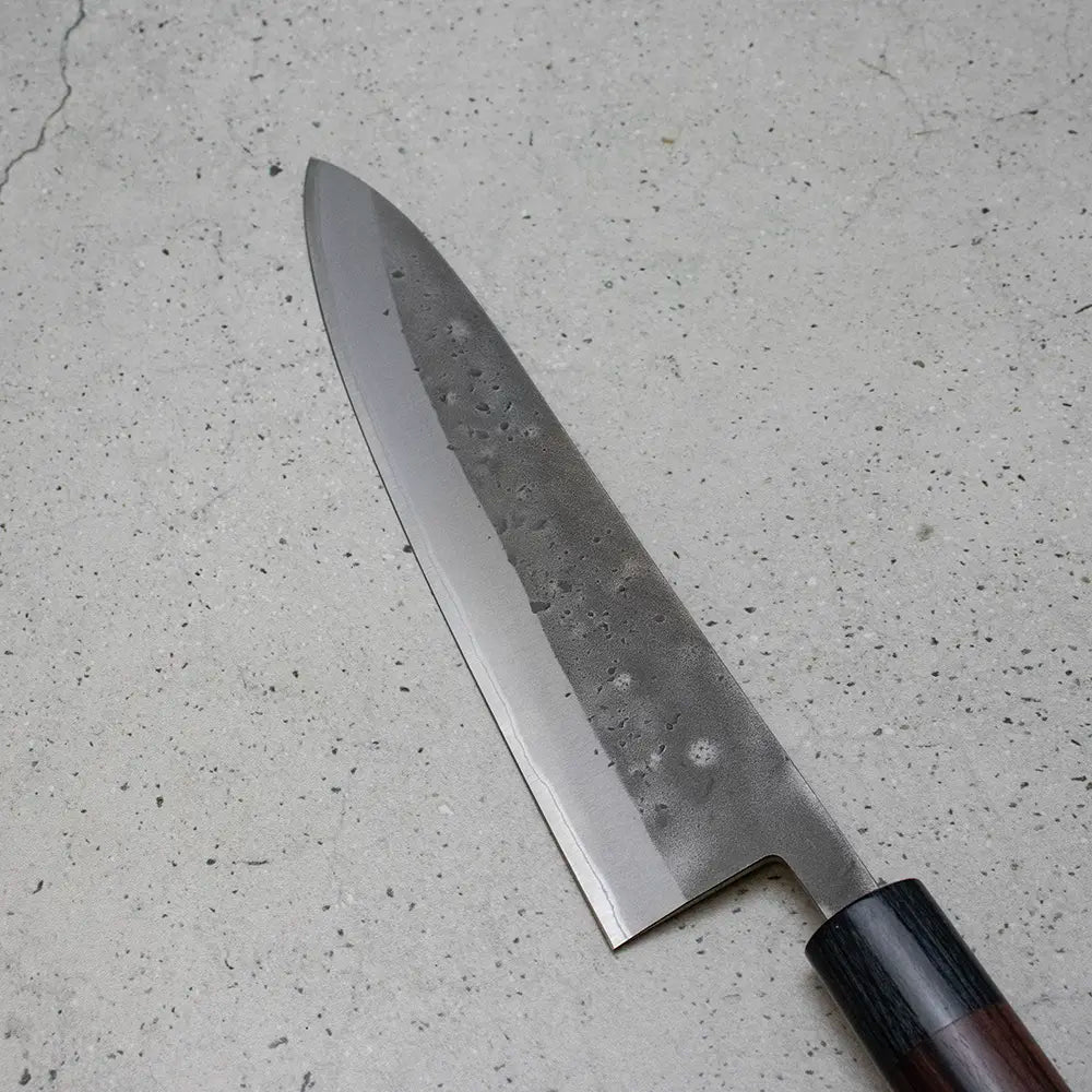 Ohishi Gyuto (Chefs Knife) Blue Steel #2, Nashiji, 210mm