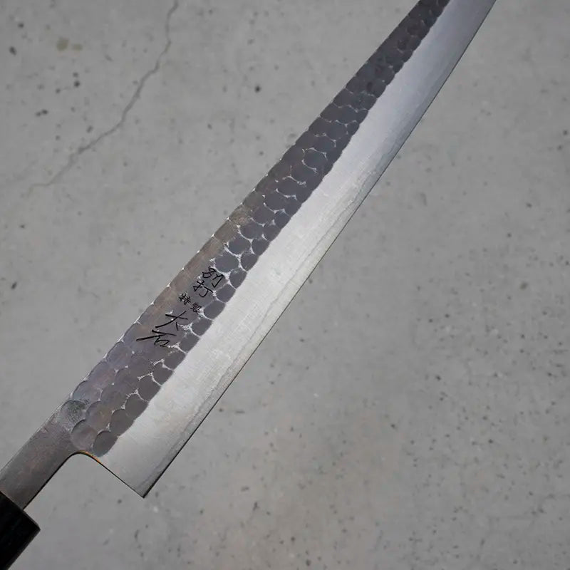 Ohishi Sujihiki (Carving Knife) Blue Steel #2, Kuro, 270mm