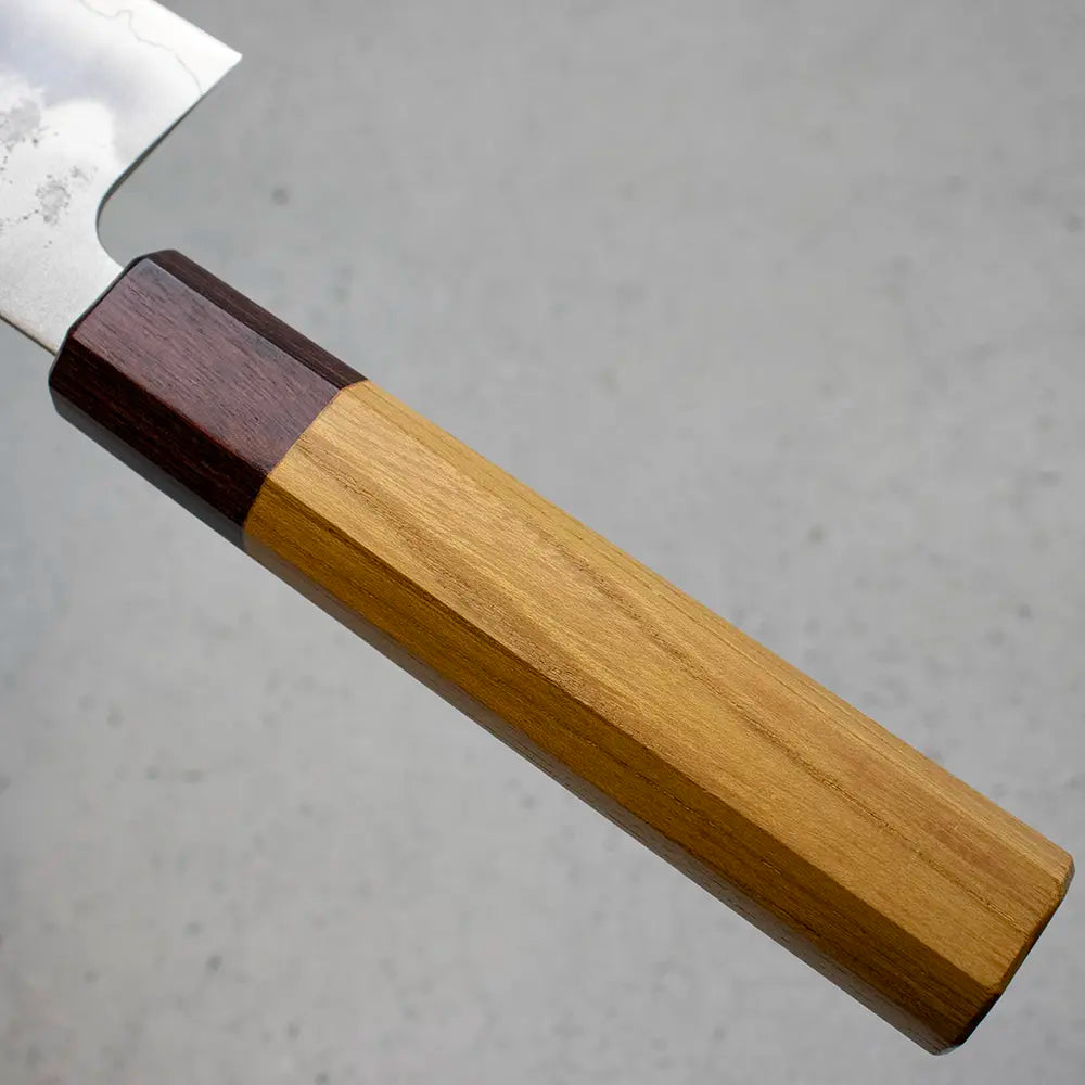Hitohira Futana S3 Santoku (All purpose Knife) 170mm – Zelkova Handle