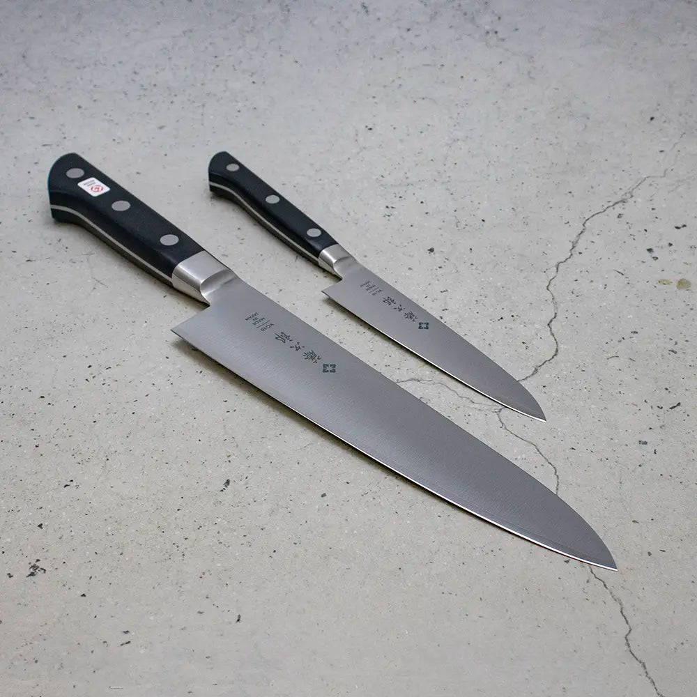 Tojiro Apprentice Upgrade Kit | Gyuto 210mm + Petty 120mm + Knife Bag