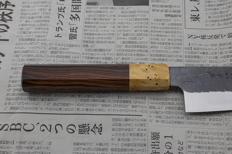 Ohishi x Brook Turner Gyuto (Chefs Knife) Blue Steel #2, 210mm No.5