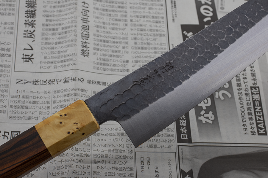 Ohishi x Brook Turner Gyuto (Chefs Knife) Blue Steel #2, 210mm No.5