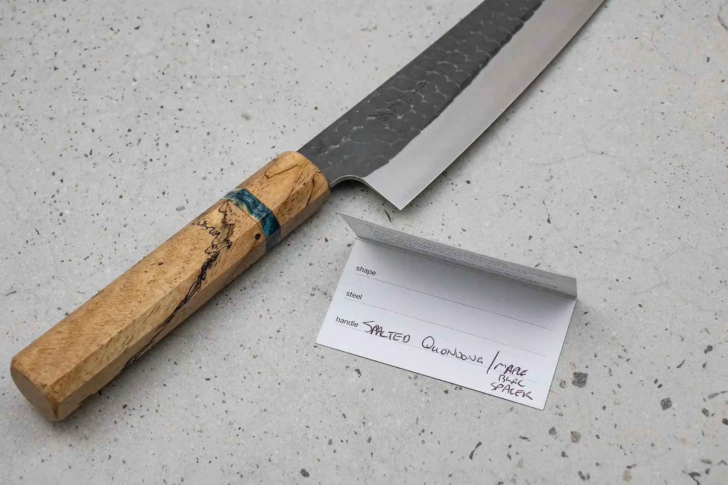 Japanese knives, hand made, custom, chef knife, Australian knife, brook turner, ohishi knives, ohishi