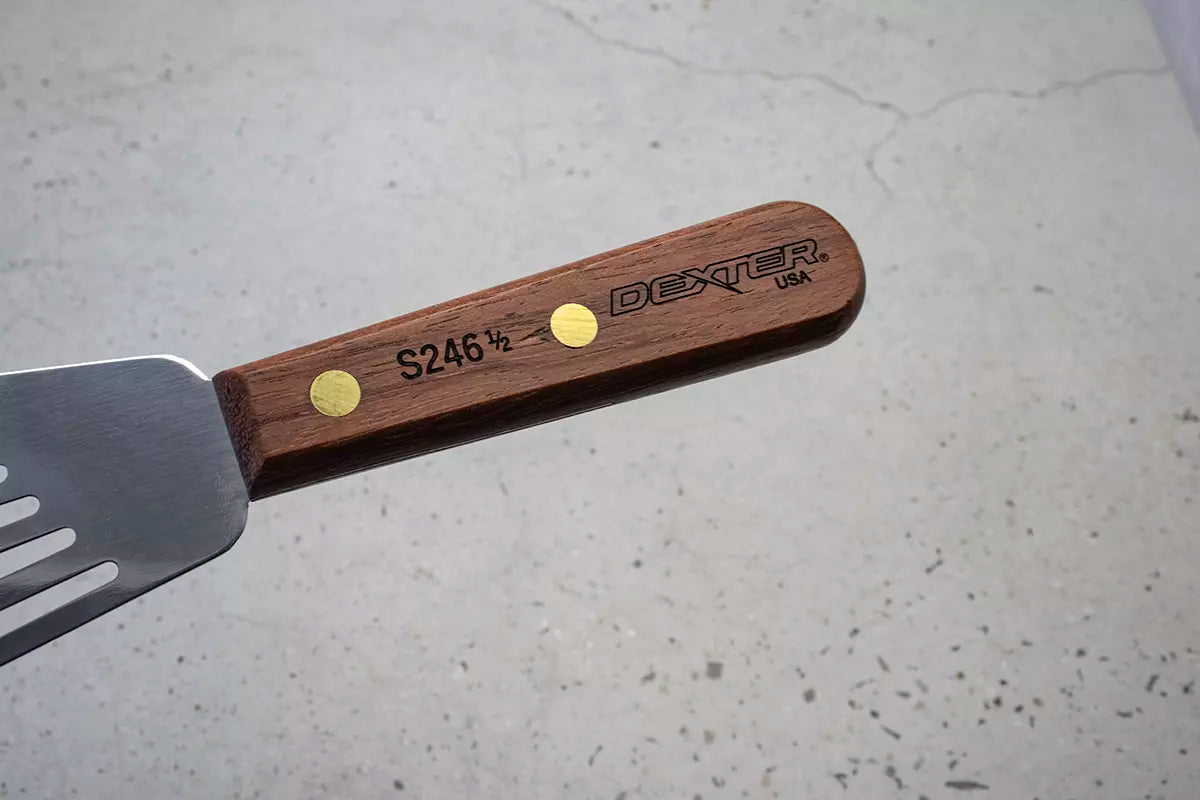 Dexter Russell Slotted Fish Turner- Rosewood Handle