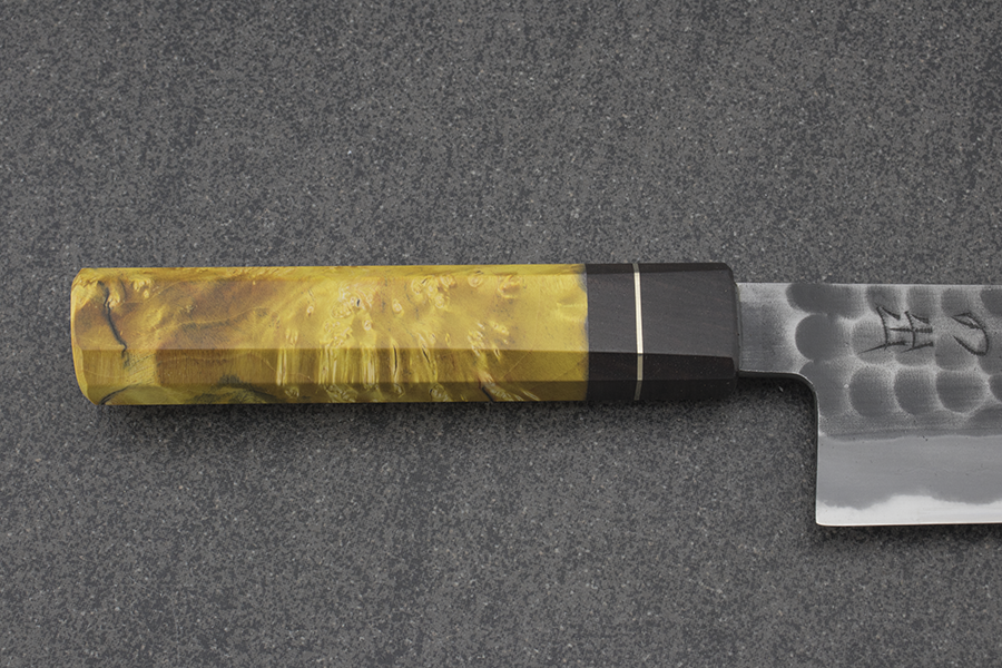 Hitohira Hinode Blade x Brook Turner Handle, Custom #2