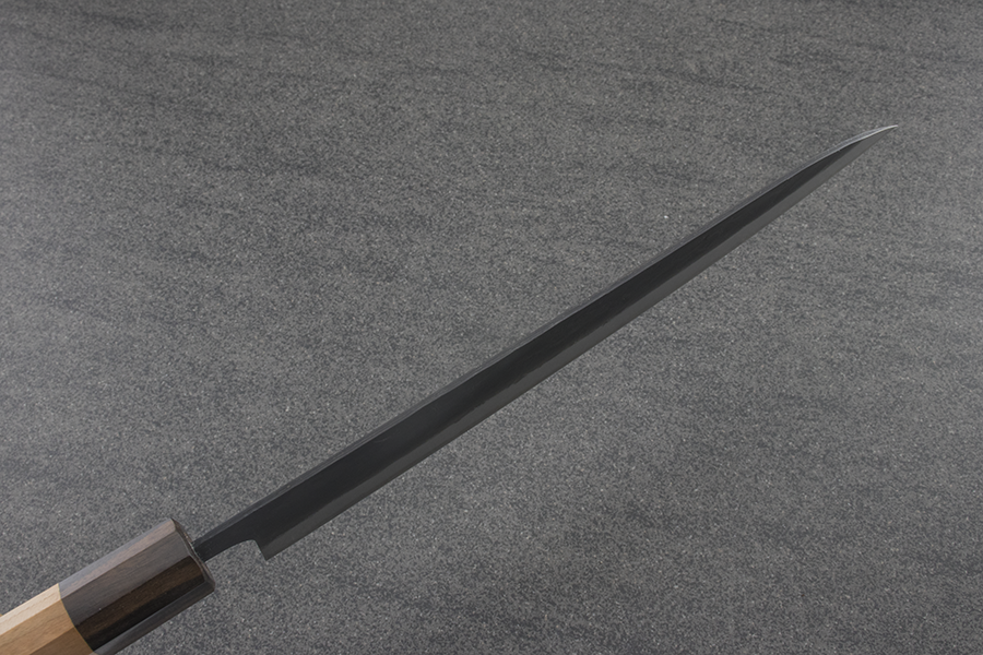 Hitohira Futana Gyuto (Chefs Knife) Kuro, Nashiji, 240mm