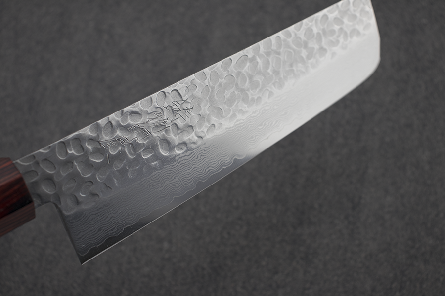 Hitohira ST, Hitohira, damascus, vg10, nakiri, veg knife