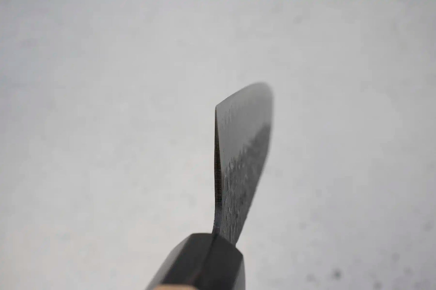 Hitohira Futana Santoku (All purpose Knife) Kuro, Tsuchime, 170mm