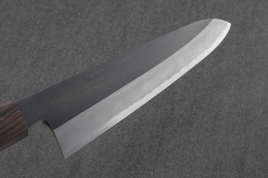 Hitohira, Kikuchiyo x Kyuzo, Gyuto (Chefs Knife), White #2 Kurouchi 240mm