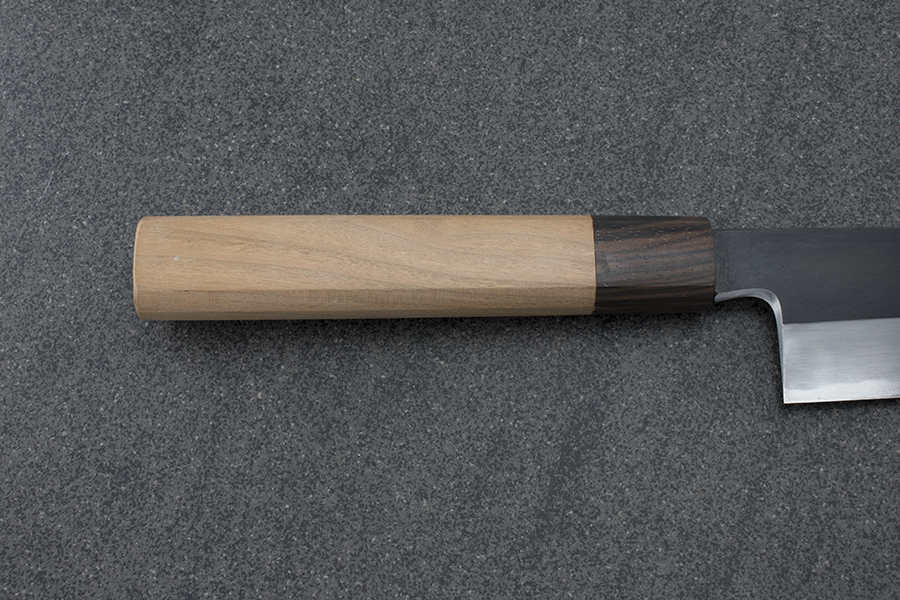 Hitohira, Kikuchiyo x Kyuzo, Gyuto (Chefs Knife), White #2 Kurouchi 240mm