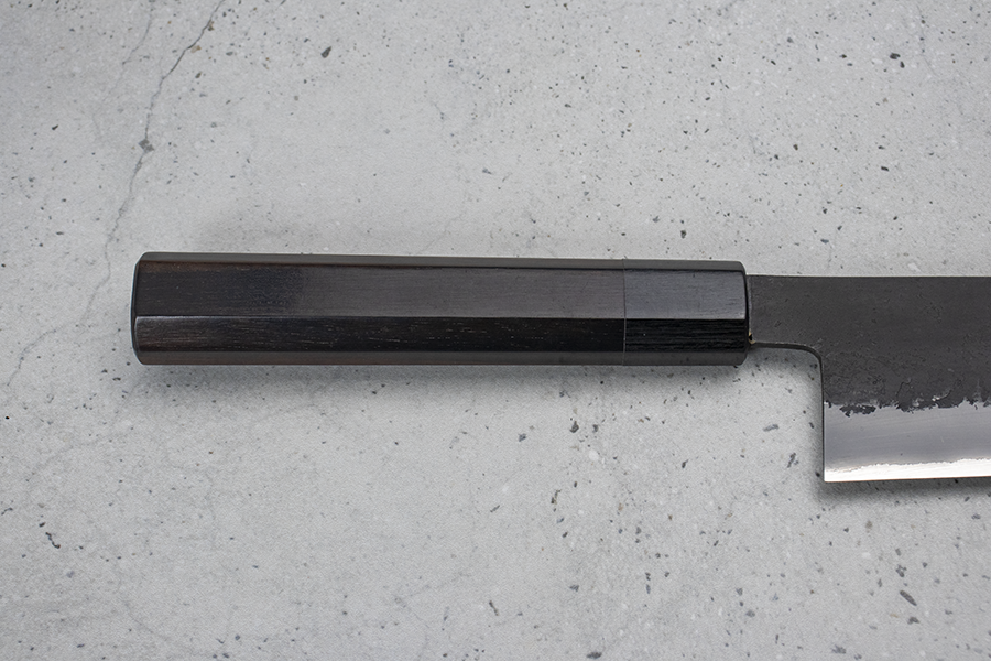 Mutsumi Hinoura Gyuto-Kiritsuke (Hybird) Super Blue Steel, 240mm