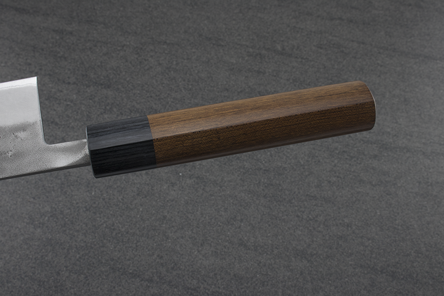 Ohishi Gyuto (Chefs Knife) Blue Steel #2, Nashiji, 210mm