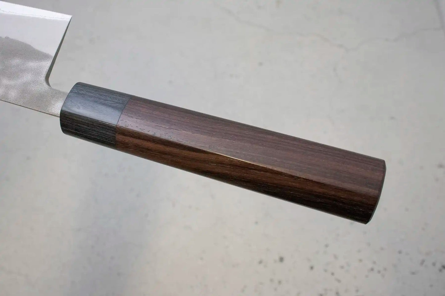 Ohishi, Ohishi knives, japanese knife, chef knife, gyuto, 240mm, handmade, nashiji, blue #2