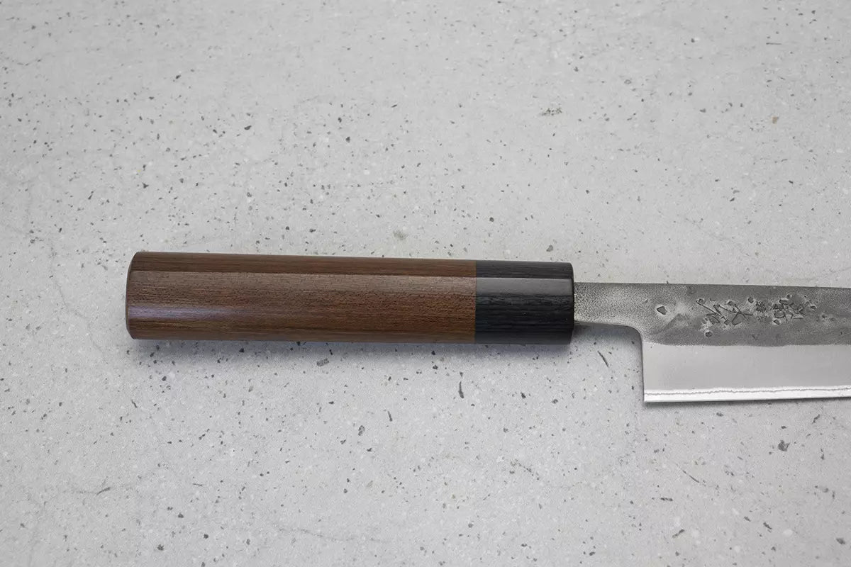 Ohishi Hiraki (Utility Knife) Blue Steel #2, Nashiji, 165mm