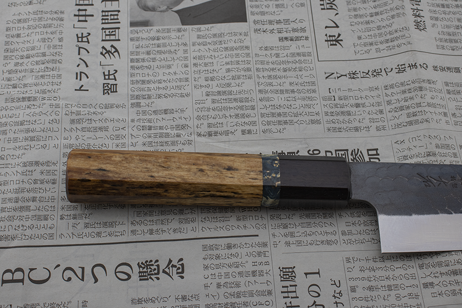 Ohishi x Brook Turner Gyuto (Chefs Knife) Blue Steel #2, 210mm No.3