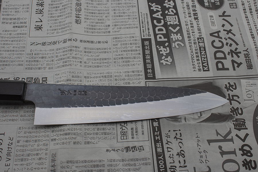 Ohishi x Brook Turner Gyuto (Chefs Knife) Blue Steel #2, 210mm No.3