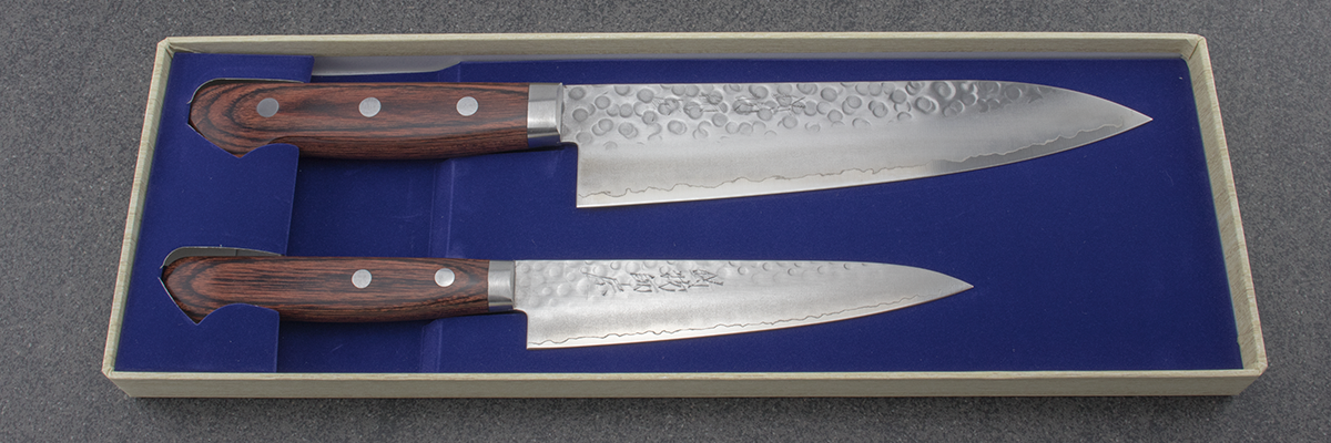 Hitohira HG Knife Set (180mm Gyuto and Petty)
