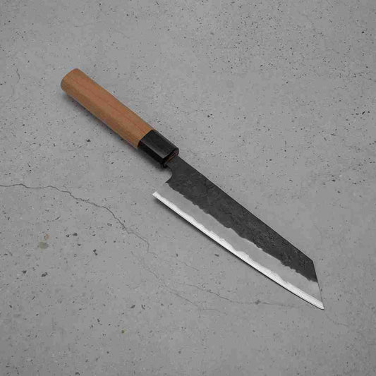 Hitohira Futana Bunka (All purpose Knife) Kuro, Nashiji, 170mm