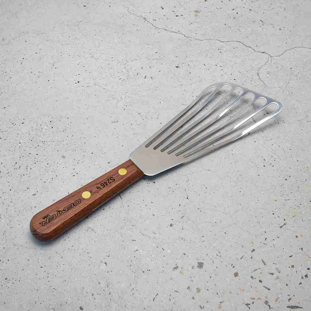 Dexter Russell Slotted Fish Turner- Rosewood Handle
