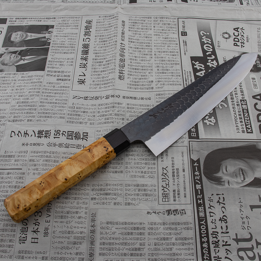 Ohishi x Brook Turner Gyuto (Chefs Knife) Blue Steel #2, 210mm No.6
