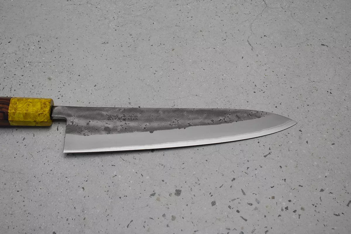 Ohishi x Brook Turner Gyuto (Chefs Knife) Blue Steel #2, 210mm No.2 (2022 batch)