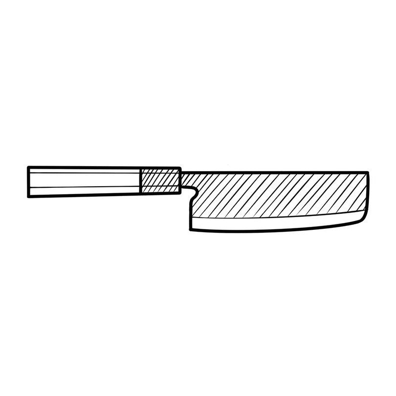 Nakiri Knives (Vegetable Knife) Japanese Knives The Blade Runner
