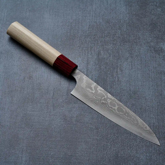 Nao Yamamoto Petty (Utility Knife) 135mm, VG10 steel-damascus clad