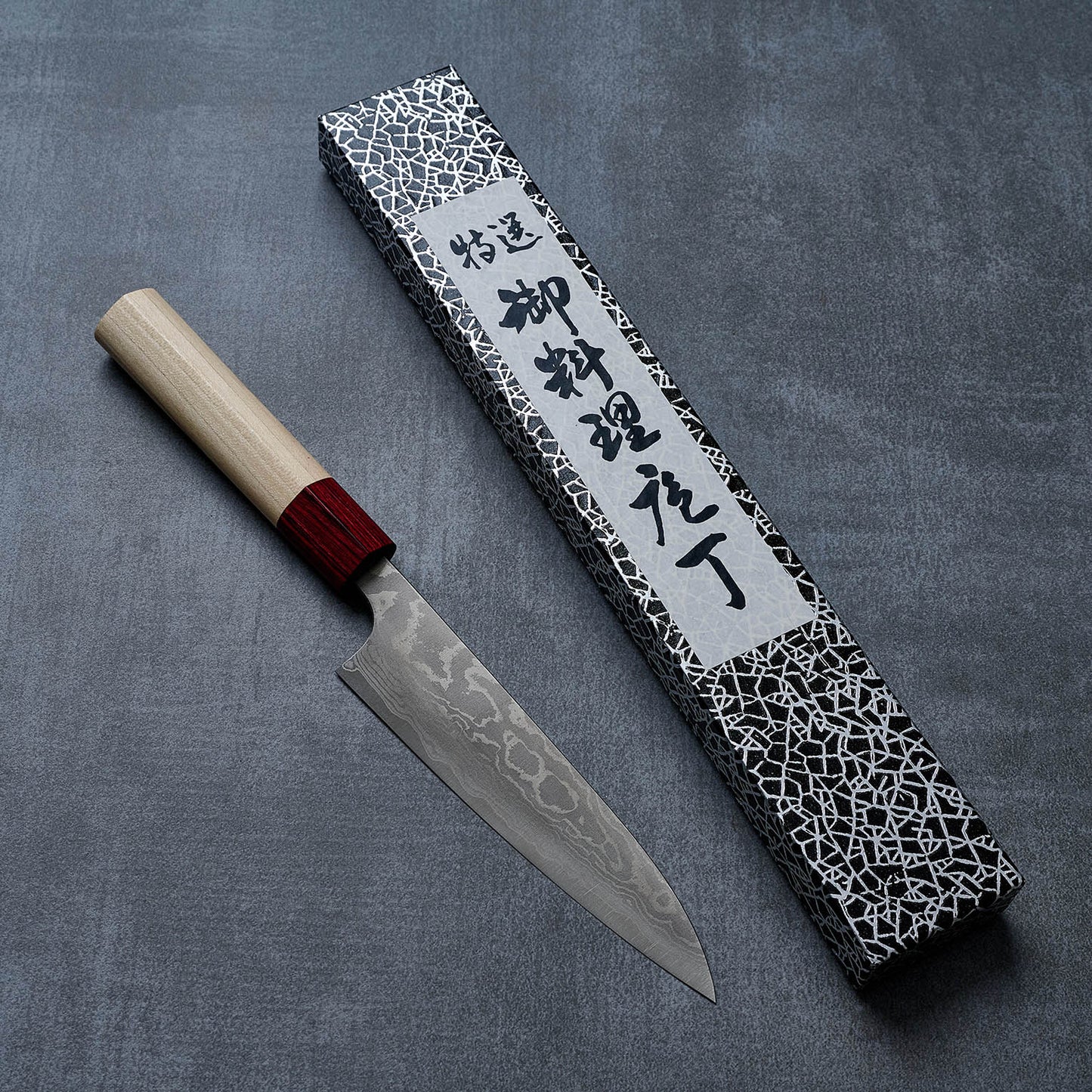 Nao Yamamoto Petty (Utility Knife) 135mm, VG10 steel-damascus clad