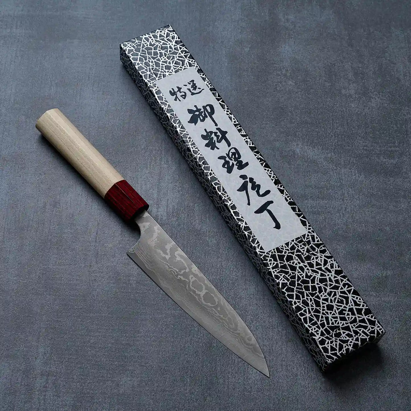 Nao Yamamoto Petty (Utility Knife) 135mm, VG10 steel-damascus clad