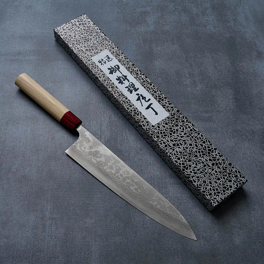 Nao Yamamoto Gyuto (Chefs Knife) 240mm, VG10 steel-damascus clad
