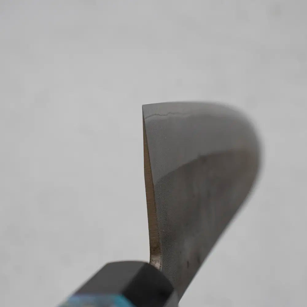 Ohishi x Brook Turner Gyuto 210mm Blue Steel #2 | African Blackwood Custom Japanese Knife