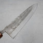 Ohishi x Brook Turner Gyuto 210mm Blue Steel #2 | Amboyna Burl Custom Japanese Knife