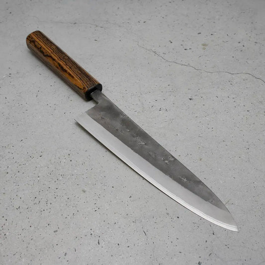 Ohishi x Brook Turner Gyuto 210mm Blue Steel #2 | Bocote Custom Japanese Knife