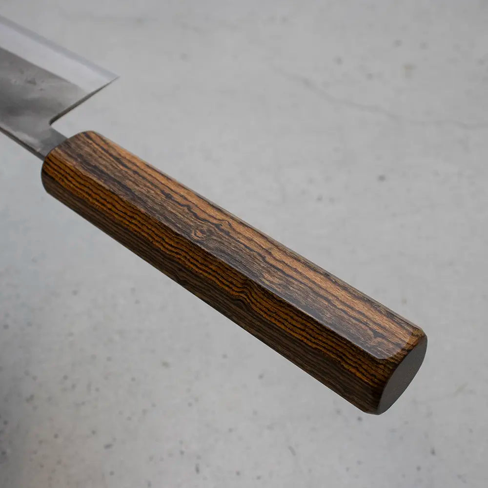 Ohishi x Brook Turner Gyuto 210mm Blue Steel #2 | Bocote Custom Japanese Knife