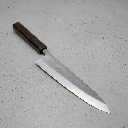 Ohishi x Brook Turner Gyuto 210mm SLD Steel | Cocobolo Custom Japanese Knife