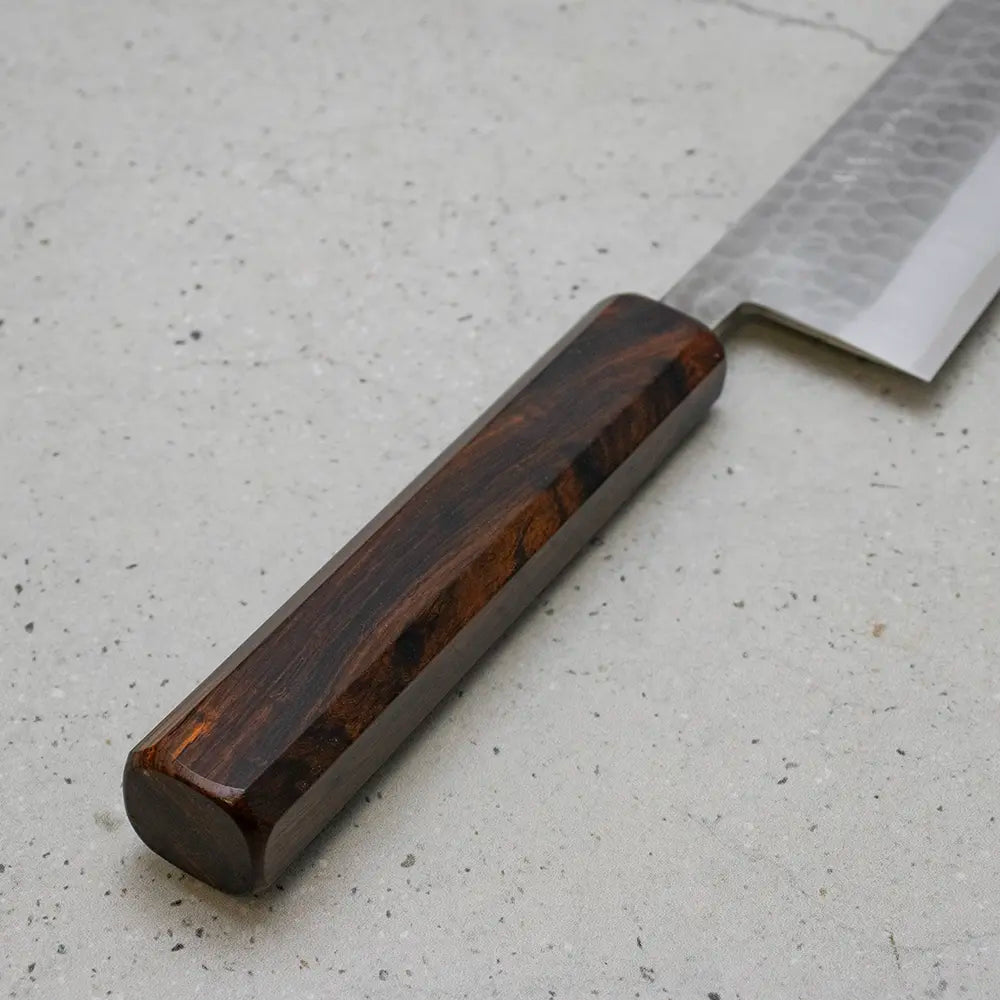 Ohishi x Brook Turner Gyuto 210mm SLD Steel | Cocobolo Custom Japanese Knife