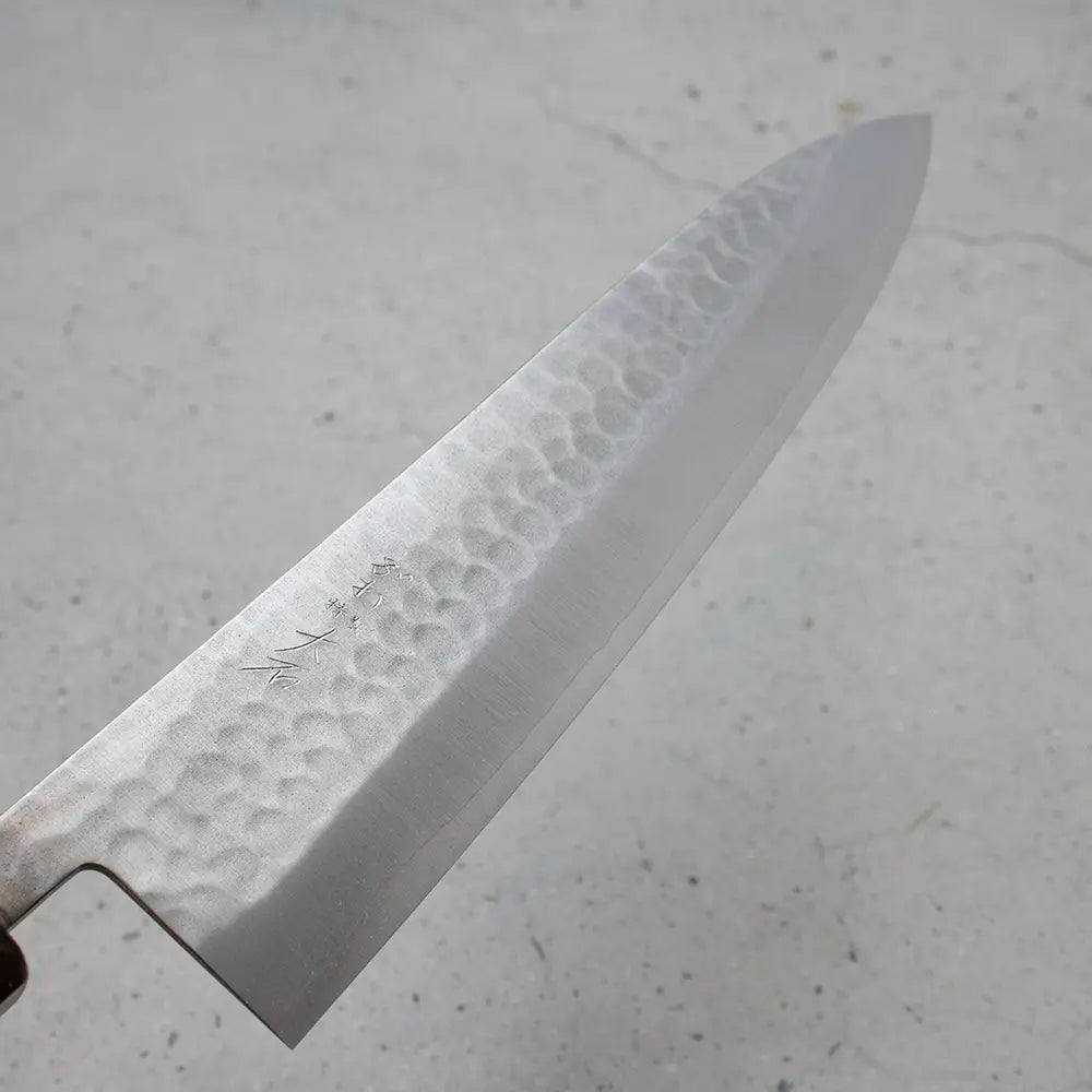 Ohishi x Brook Turner Gyuto 210mm SLD Steel | Cocobolo Custom Japanese Knife