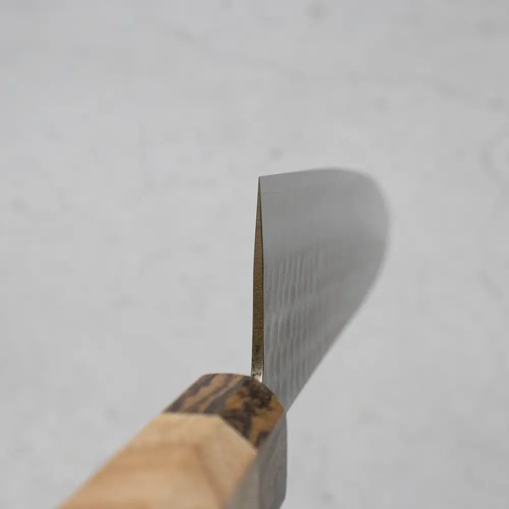 Ohishi x Brook Turner Gyuto 210mm SLD Steel | Bocote + Ash Custom Japanese Knife