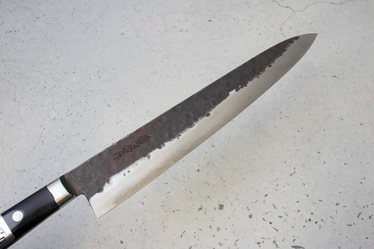 Fujiwara [Denka] Sujihiki (Carving Knife) 240mm - Western Handle: