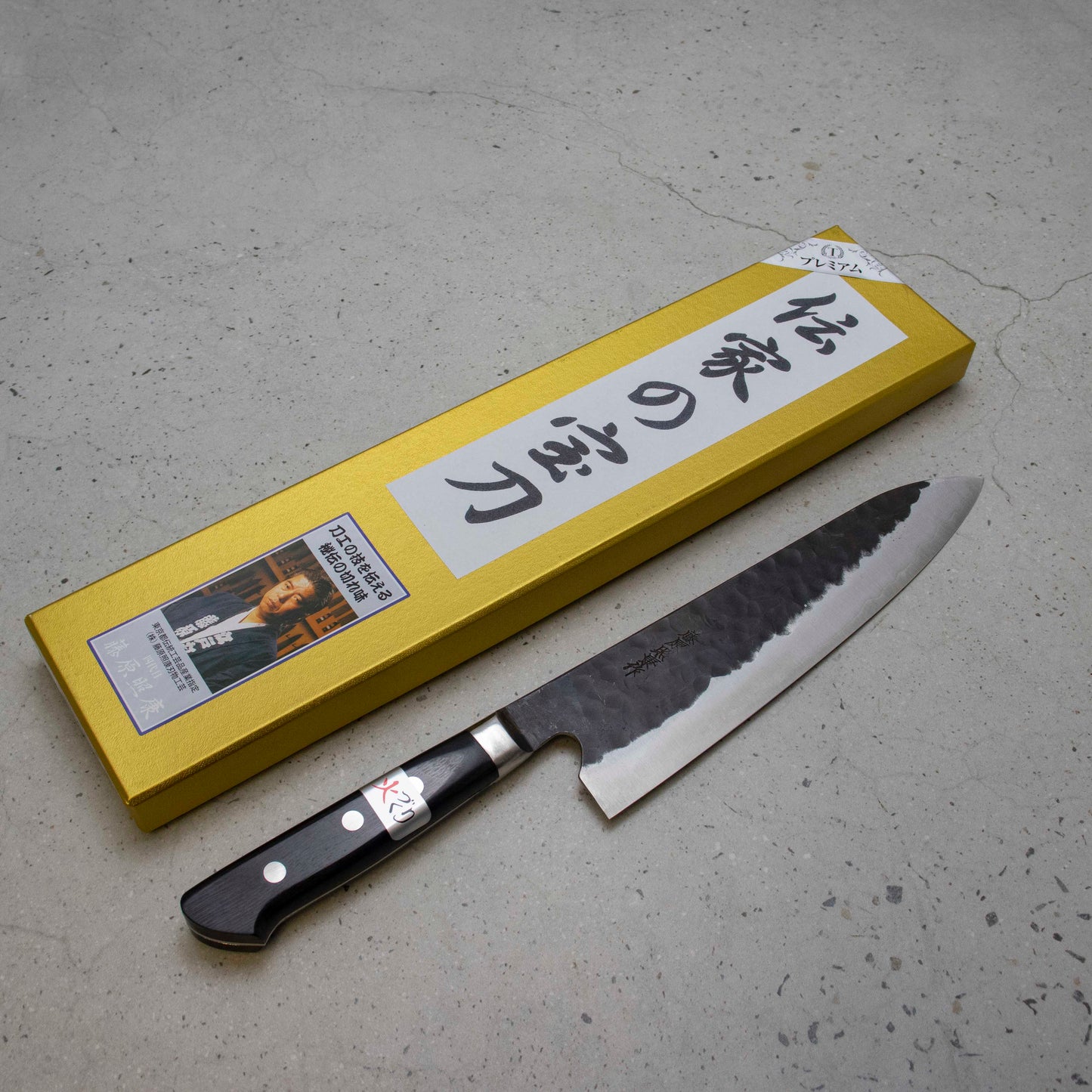 Fujiwara [Denka] Gyuto (Chef's Knife) 210mm - Western Handle