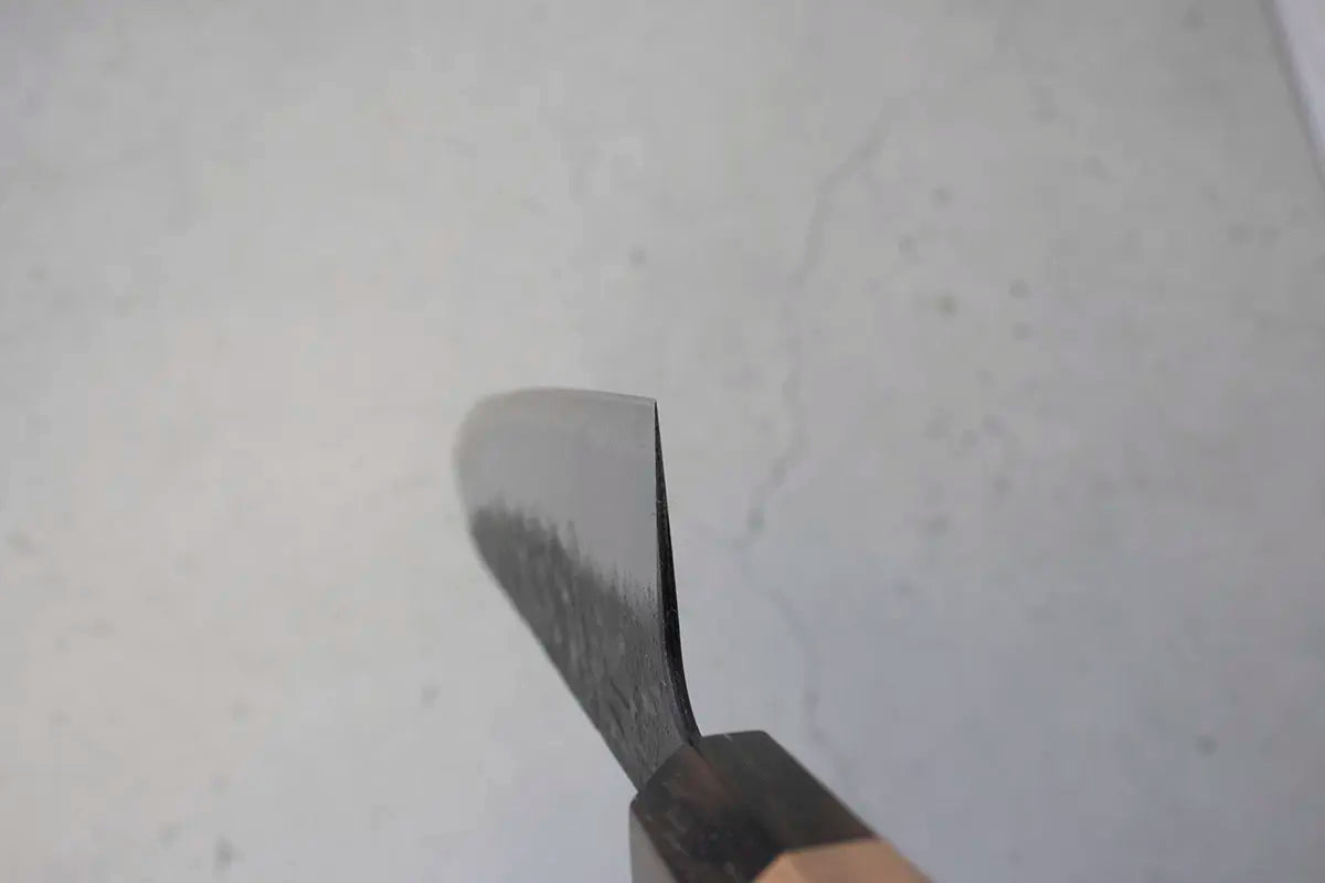 Hitohira Futana Gyuto (Chefs Knife) Kuro, Nashiji, 210mm