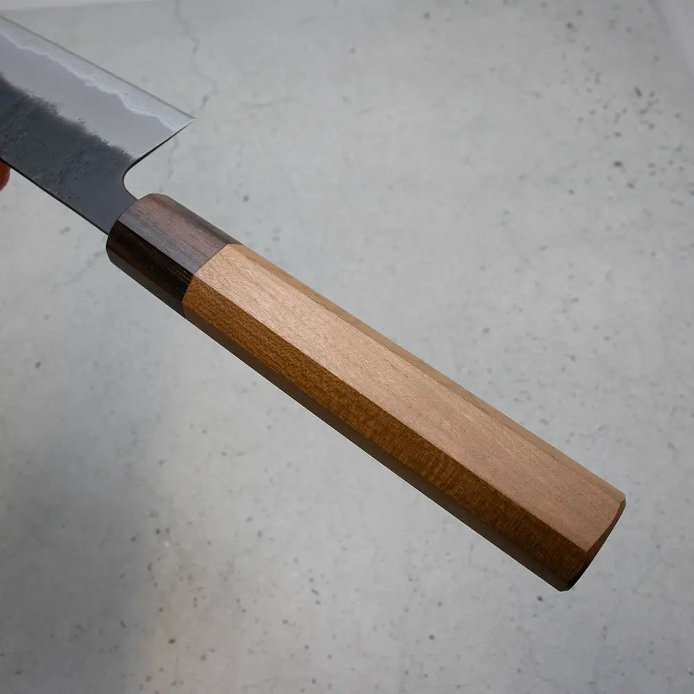 Hitohira Futana Gyuto (Chefs Knife) Kuro, Nashiji, 240mm