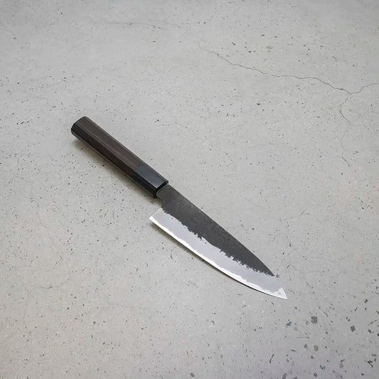 Mutsumi Hinoura Petty (Utility Knife) Super Blue Steel, 135mm